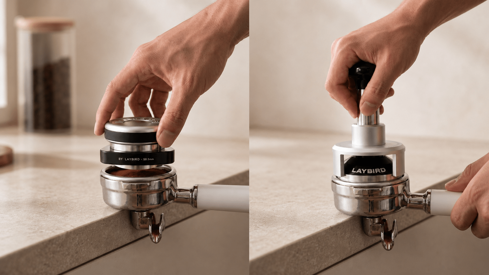 53mm vs 58mm Espresso Tools: How to Choose the Right Size - LAYBIRD COFFEE