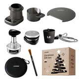 LAYBIRD Holiday Bundle: Complete Coffee Tool Set for Christmas – Includes MagAttach Coffee Scale, TriPress Tamper, TriSpin Distributor & More