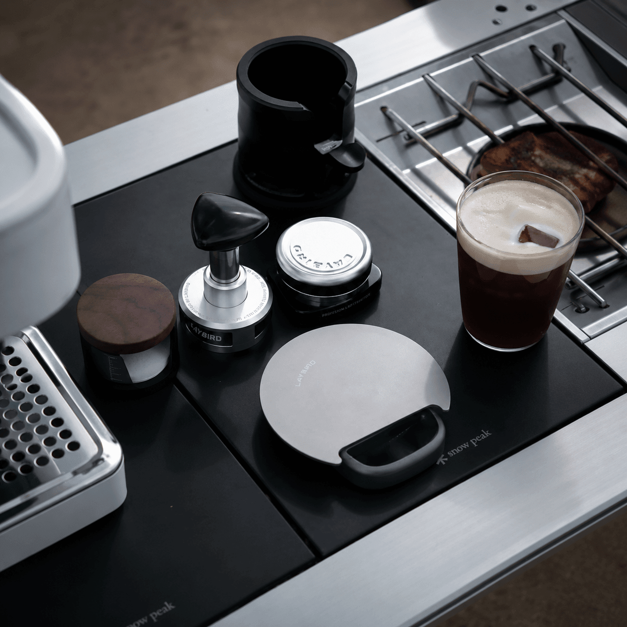 LAYBIRD espresso puck prep coffee tools for Breville/Sage and 58mm setups