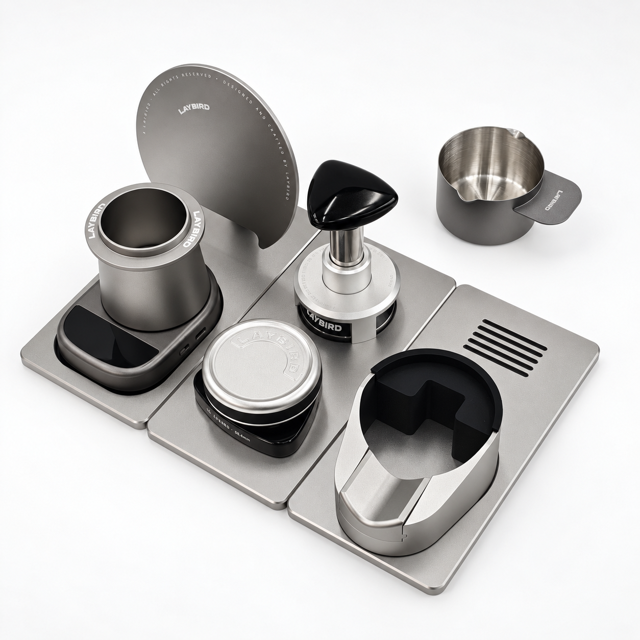 Complete Studio with its included tools arranged on the MagHub modules