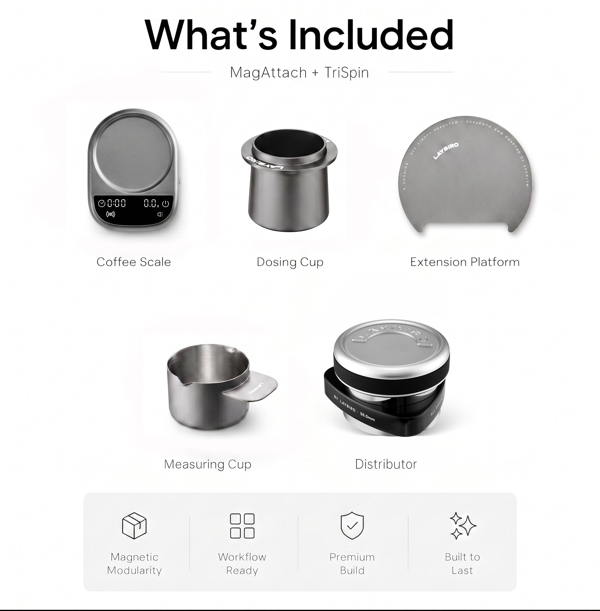 LAYBIRD MagAttach & TriSpin Bundle - laybirdcoffee