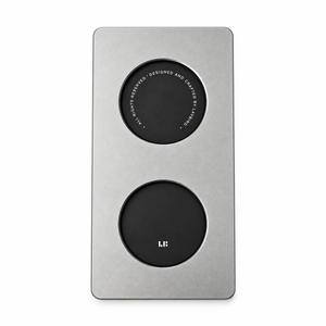 MagHub Tamper and Distributor Base with two circular tool recesses on a white background.